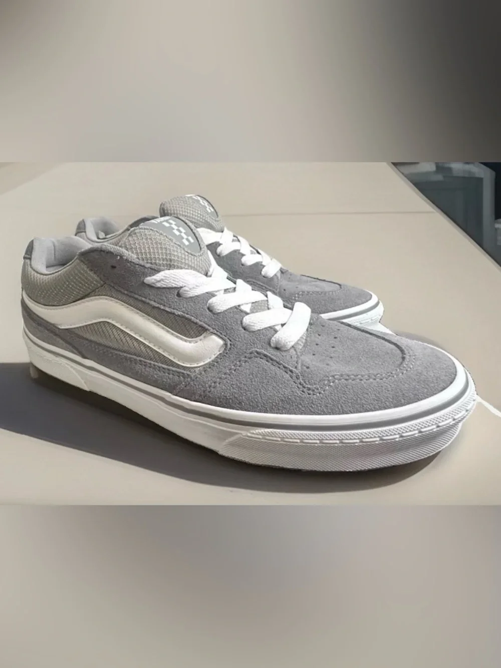 NIB Vans Caldrone Suede/Mesh Drizzle Grey Men’s 9.5 / Women’s 11 Brand New!!